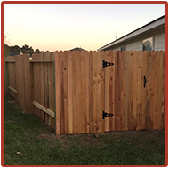 Wooden Fence after Restoration