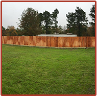 Large Wooden Fence